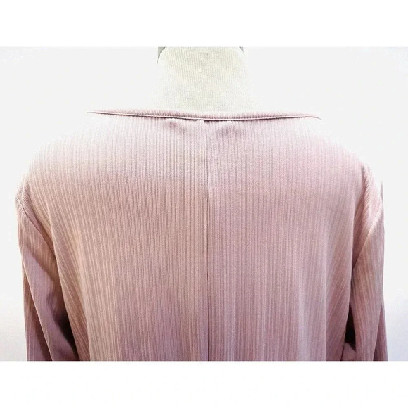 NWT NINE WEST Women Long Sleeve Pullover Round Neck Purple Maxi Dress Size XL - Picture 8 of 14